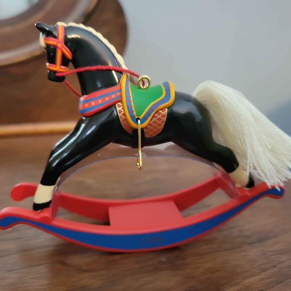 NIB 1996 Hallmark Rocking Horse Collector's Series - Picture 3 of 6